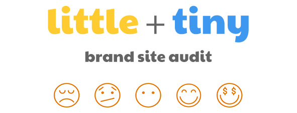 little + tiny brand site audit