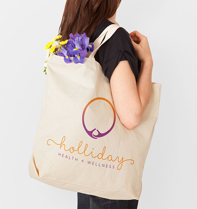 Holliday Health promo bag by a littlecreative