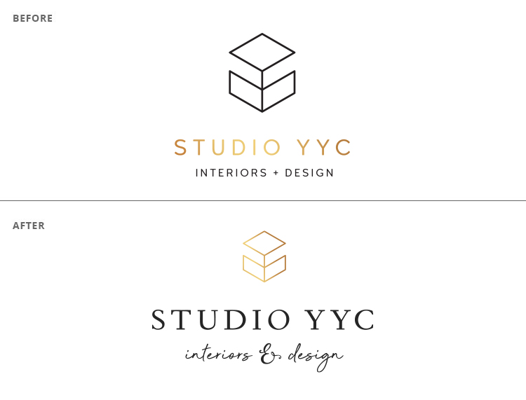 Studio YYC logo refresh // a little creative